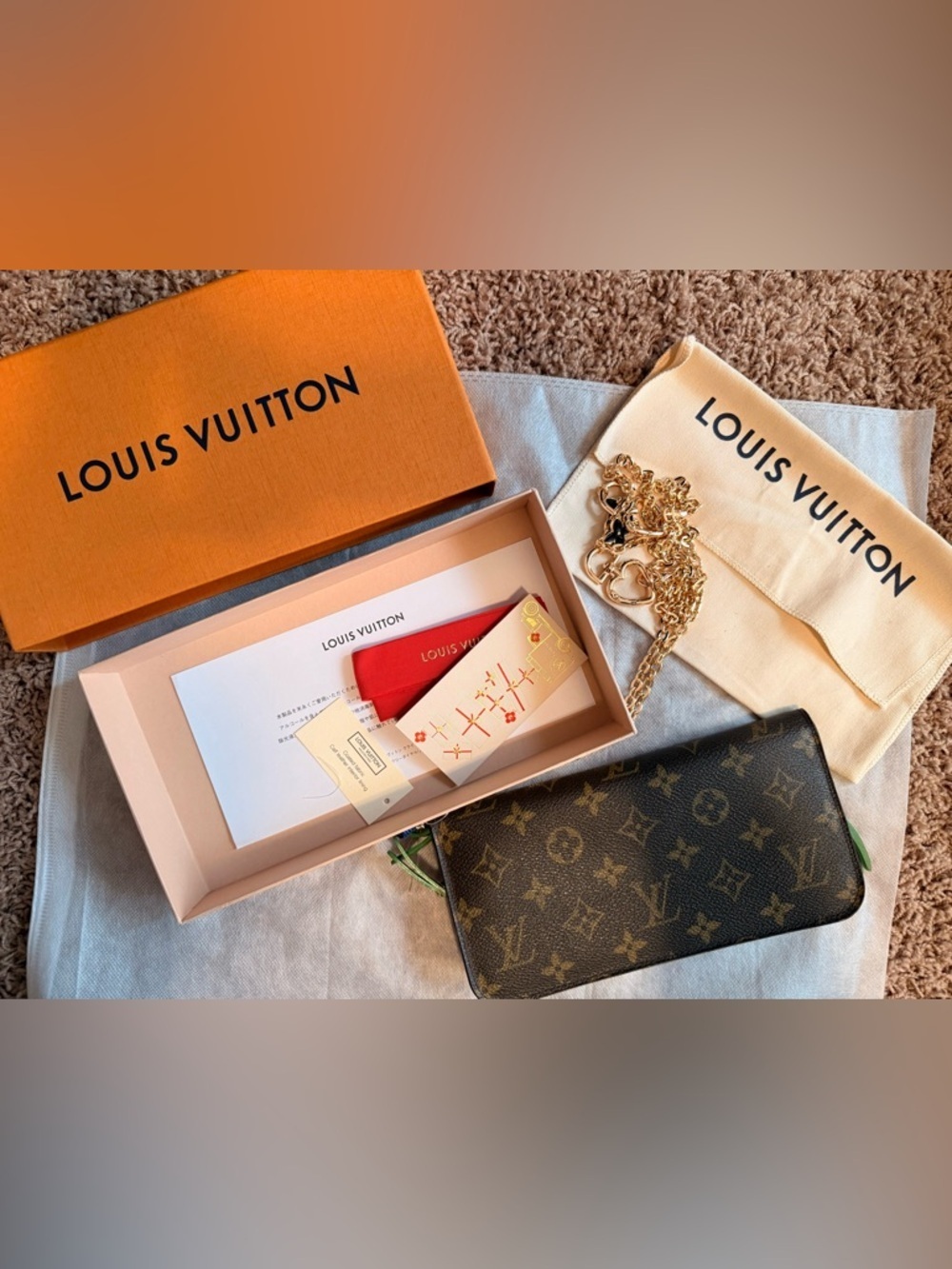 Louis Vuitton Monogram Insolite Wallet CA3078 - Picture 1 of 17